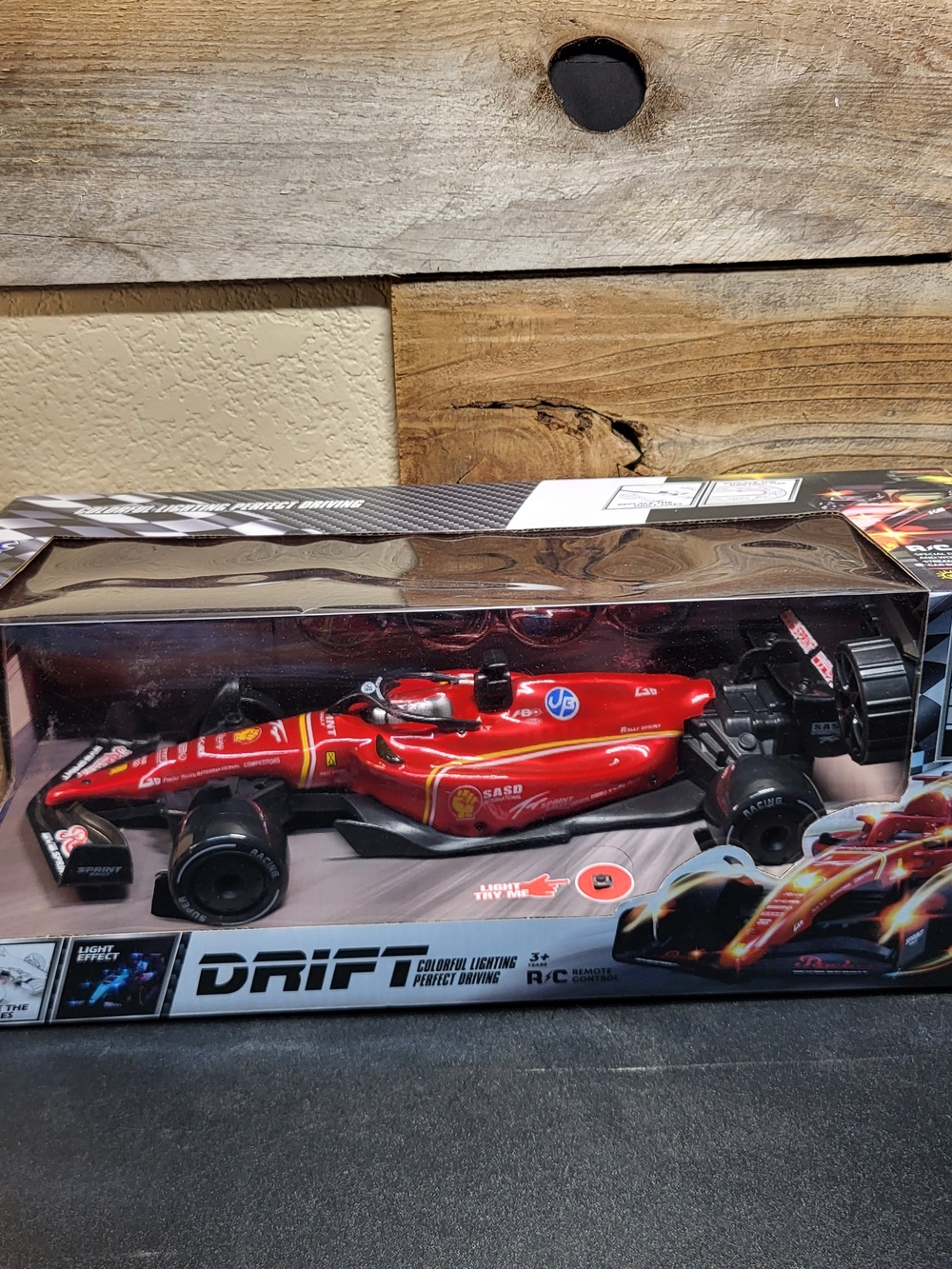 *NEW* Hui Chun Drift Car Radio Controlled Color Lights  Extra Tires Rechargeable